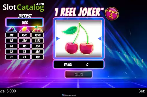Скрин3. 1 Reel Joker слот