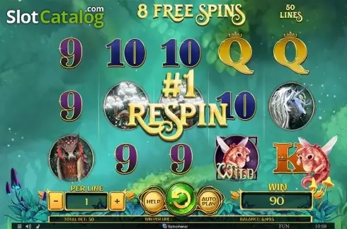 Скрин9. Divine Forest слот