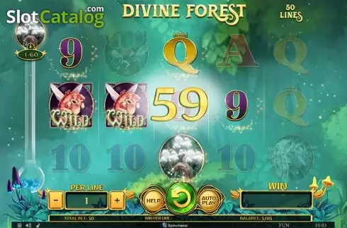 Скрин4. Divine Forest слот