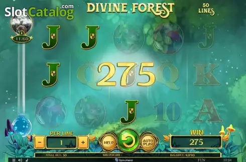 Скрин5. Divine Forest слот