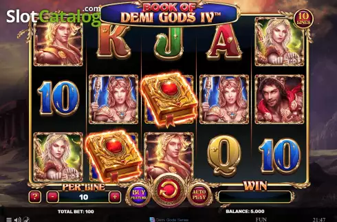 Скрин2. Book Of Demi Gods IV слот