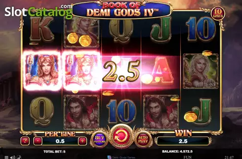 Скрин3. Book Of Demi Gods IV слот