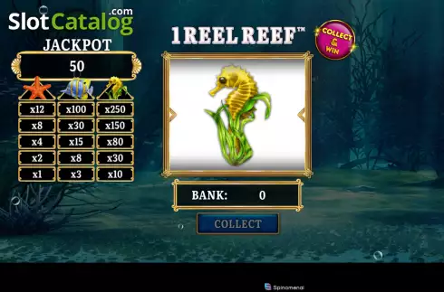 Скрин2. 1 Reel Reef слот