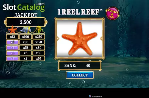 Скрин4. 1 Reel Reef слот