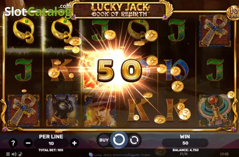 Скрин3. Lucky Jack - Book Of Rebirth слот
