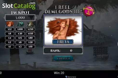 Скрин4. 1 Reel Demi Gods III слот