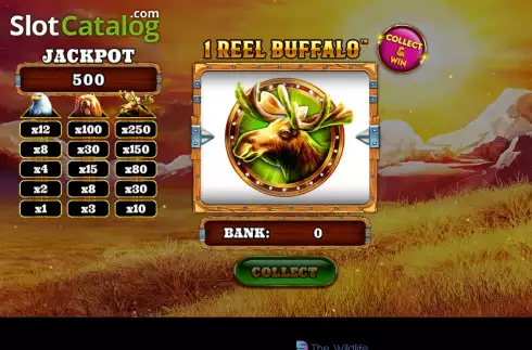Скрин3. 1 Reel Buffalo слот