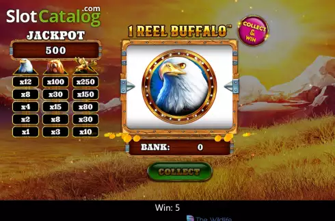 Скрин5. 1 Reel Buffalo слот