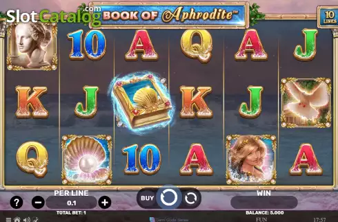 Скрин2. Book Of Aphrodite слот