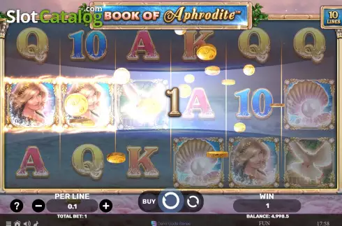 Скрин3. Book Of Aphrodite слот