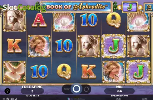 Скрин7. Book Of Aphrodite слот