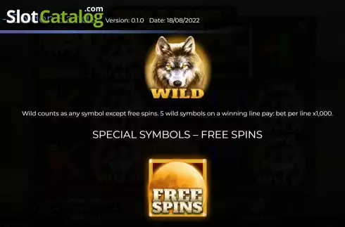Скрин9. Wolf Fang Golden Sands слот