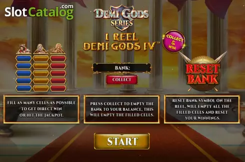 Скрин2. 1 Reel Demi Gods IV слот