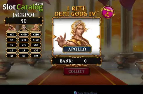 Скрин3. 1 Reel Demi Gods IV слот
