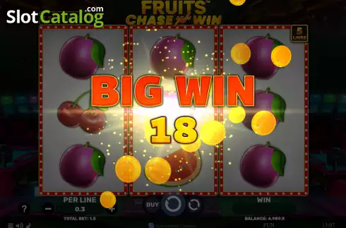 Скрин4. Fruits Chase’N’Win слот