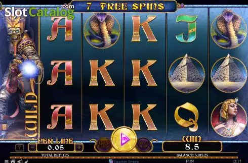 Скрин6. Egyptian Rebirth II Frozen Flames слот