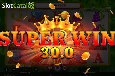 Скрин5. Pick A Fruit Fire Blaze слот
