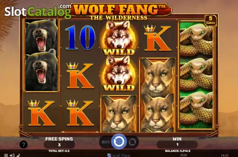 Скрин7. Wolf Fang The Wilderness слот
