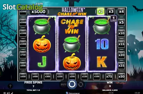 Скрин6. Halloween Chase’N’Win слот