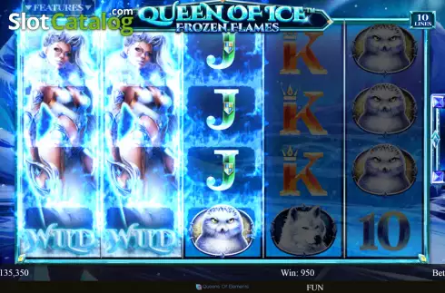 Скрин3. Queen of Ice Frozen Flames слот