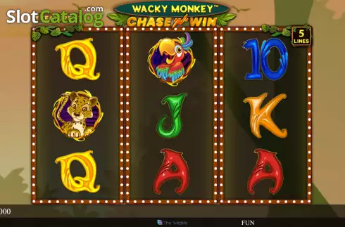 Скрин2. Wacky Monkey Chase’N’Win слот