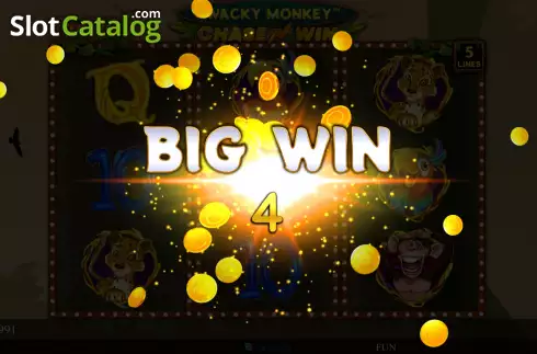 Скрин5. Wacky Monkey Chase’N’Win слот