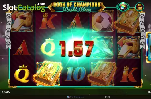 Скрин4. Book Of Champions - World Glory слот