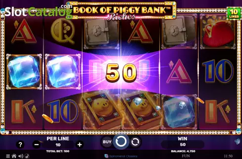 Скрин3. Book Of Piggy Bank - Riches слот