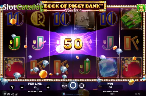 Скрин4. Book Of Piggy Bank - Riches слот