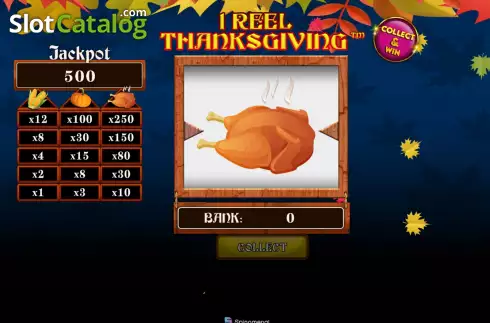 Скрин2. 1 Reel Thanksgiving слот
