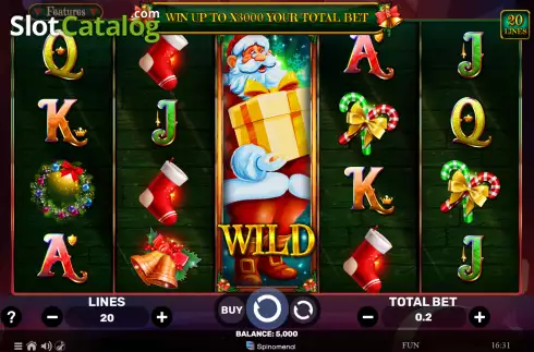 Скрин2. Wild Santa 2 слот