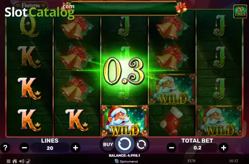 Скрин3. Wild Santa 2 слот