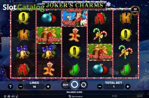 Скрин2. Jokers Charms Xmas слот