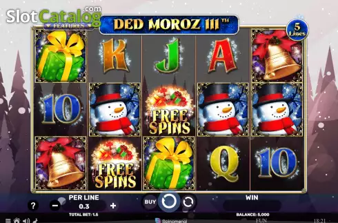 Скрин2. Ded Moroz III слот