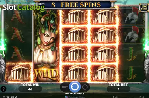 Скрин6. Story of Medusa II слот