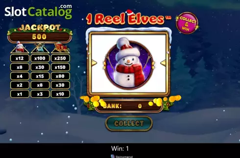 Скрин4. 1 Reel Elves слот