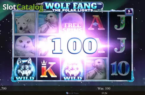 Скрин4. Wolf Fang - The Polar Lights слот