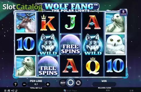 Скрин2. Wolf Fang - The Polar Lights слот