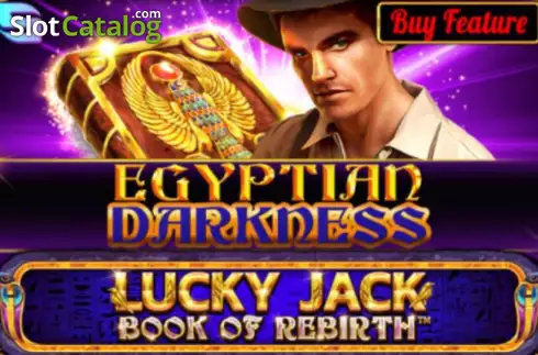 Lucky Jack Book of Rebirth Egyptian Darkness логотип