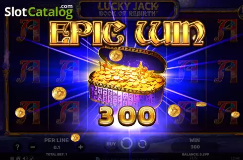 Скрин4. Lucky Jack Book of Rebirth Egyptian Darkness слот
