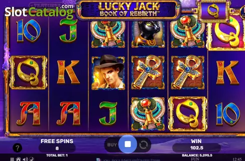 Скрин6. Lucky Jack Book of Rebirth Egyptian Darkness слот