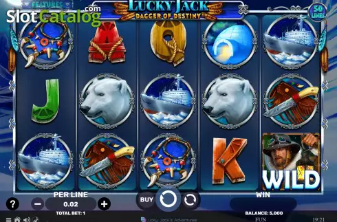 Скрин2. Lucky Jack Dagger of Destiny слот