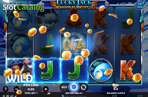 Скрин3. Lucky Jack Dagger of Destiny слот