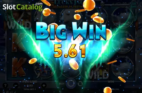 Скрин4. Lucky Jack Dagger of Destiny слот