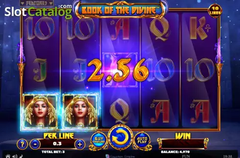 Скрин4. Book of The Divine - Egyptian Darkness слот