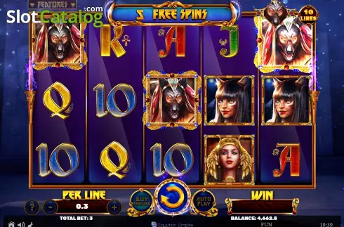 Скрин7. Book of The Divine - Egyptian Darkness слот