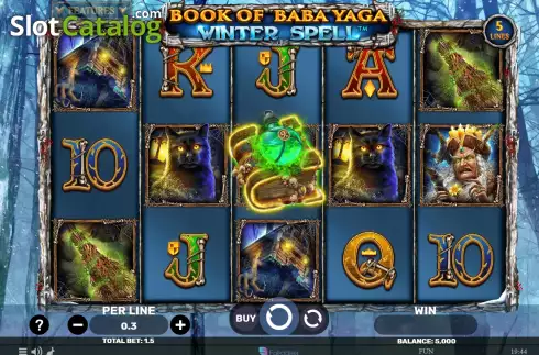 Скрин2. Book of Baba Yaga - Winter Spell слот