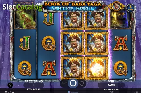 Скрин7. Book of Baba Yaga - Winter Spell слот