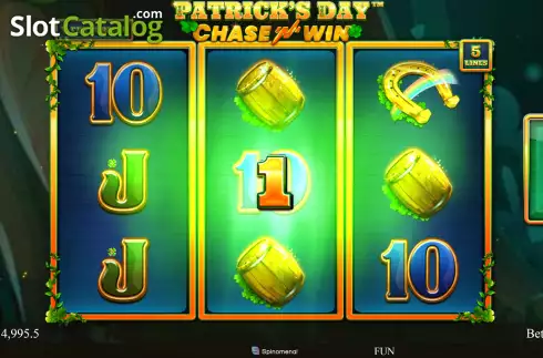 Скрин3. Patrick's Day Chase 'N' Win слот