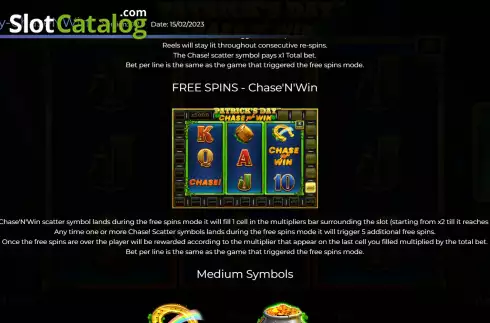 Скрин7. Patrick's Day Chase 'N' Win слот